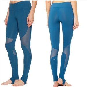 ALO - Coast Legging in Legion Blue, Used Medium